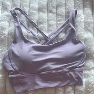 Lululemon Athletica Light Purple Sports Bra